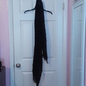 Black scarf